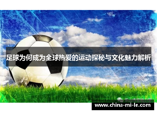 足球为何成为全球热爱的运动探秘与文化魅力解析