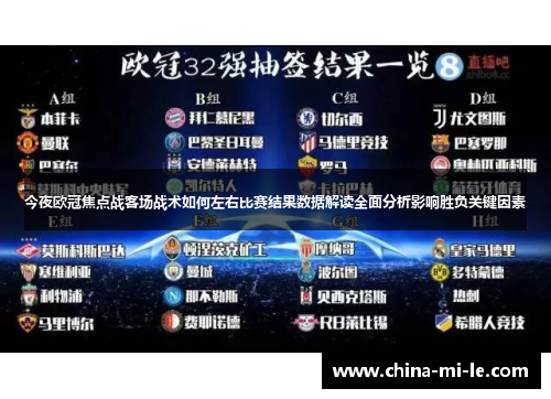 今夜欧冠焦点战客场战术如何左右比赛结果数据解读全面分析影响胜负关键因素 今夜欧冠焦点战客场战术如何左右比赛结果数据解读全面分析影响胜负关键因素